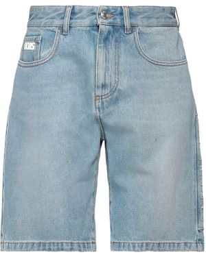 Gcds Denim Shorts - Blue