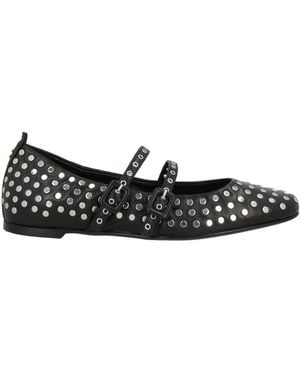 Halmanera Ballet Flats - Black
