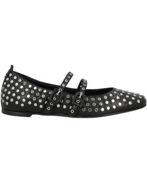 Halmanera Ballet Flats - Black