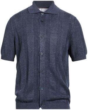 Brunello Cucinelli Shirts - Blue