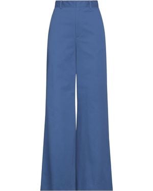 THE M.. Pants Cotton, Elastane - Blue