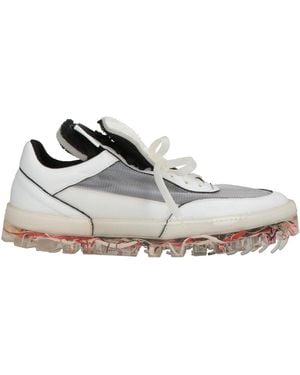 RBRSL RUBBER SOUL Trainers Leather - White