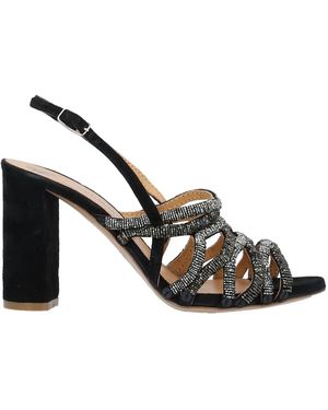 Maliparmi Sandals Leather - Metallic