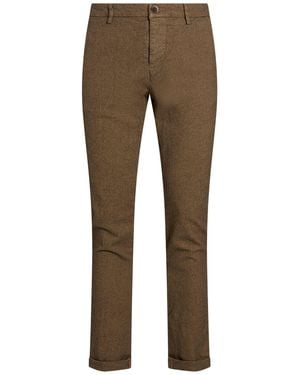 Mason's Camel Pants Cotton, Modal, Elastane - Gray