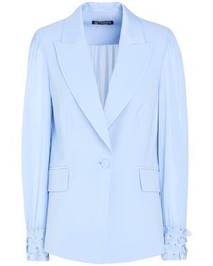 CAMILLA Light Blazer Polyester, Elastane - Blue