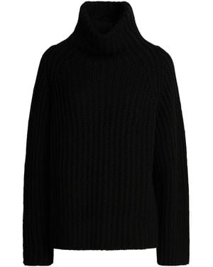 Forme D'expression Turtleneck Virgin Wool, Cashmere - Black