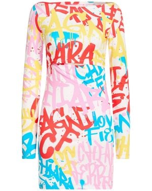 Chiara Ferragni Mini Dresses - White