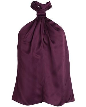 MAX&Co. Alcano Plum Top Viscose - Purple