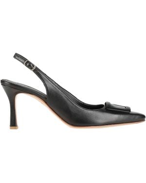 Calpierre Pumps Leather - Metallic