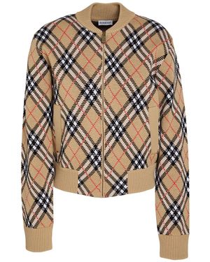 Burberry Cardigan Wool, Polyester - Multicolour