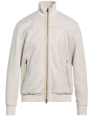 Agnona Jacket Linen, Calfskin - White