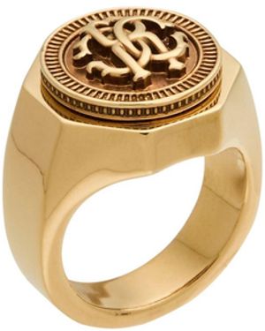 Roberto Cavalli Rings - Metallic