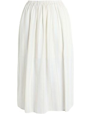 ARKET Midi Skirt - White