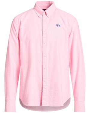 La Martina Shirt Cotton - Pink