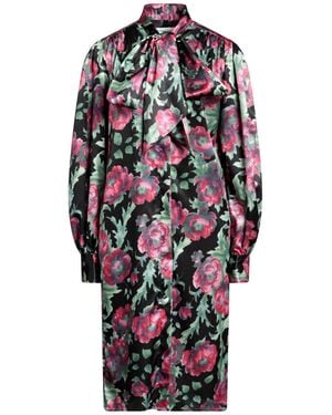 Circus Hotel Midi Dress - Black