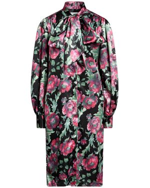 Circus Hotel Midi Dress - Black