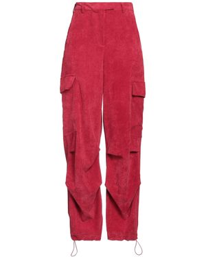BE-Y-E BE YOUR ESSENCE Trousers Polyester, Polyamide, Elastane - Red