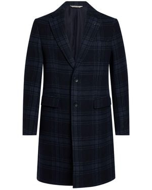 Paoloni Coat Wool, Polyamide, Cashmere - Blue