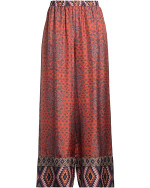 Pierre Louis Mascia Trousers Silk - Red
