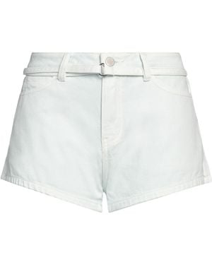 Isabelle Blanche Denim Shorts - White
