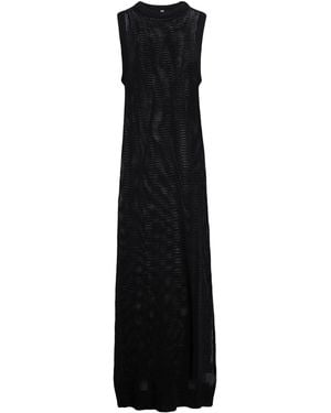 Daniele Fiesoli Collezione N_01 Maxi Dress Linen, Cotton - Black