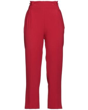 SIMONA CORSELLINI Trouser - Red