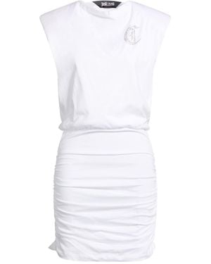 Just Cavalli Mini Dresses - White