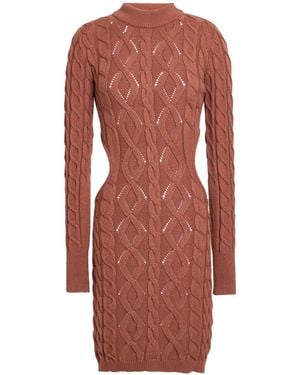 Akep Mini Dress Viscose, Polyester, Polyamide - Red