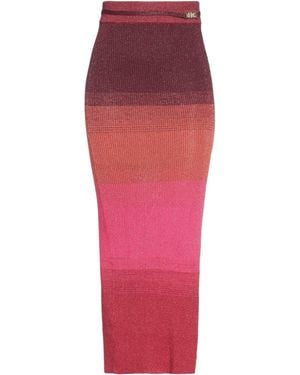 Gcds Maxi Skirt - Red