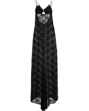 Amazuìn Maxi Dress Polyamide, Elastane - Black