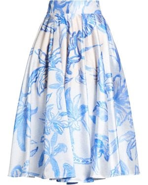 Stella Jean Midi-Rock - Blau