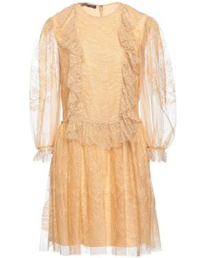 Alberta Ferretti Mini Dress - Natural
