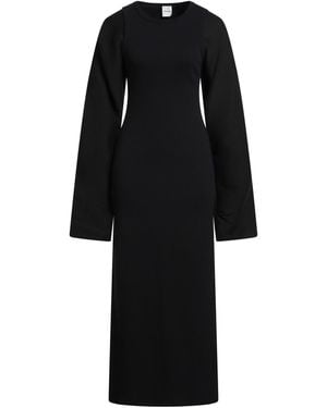 Nanushka Maxi Dress Cotton, Elastane, Polyester - Black