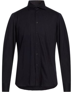 Paoloni Midnight Shirt Cotton - Blue
