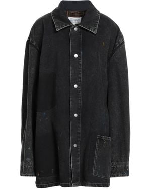 Maison Margiela Denim Outerwear Cotton - Black