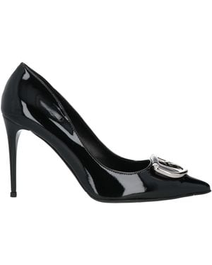 Bruglia Court Shoes - Black