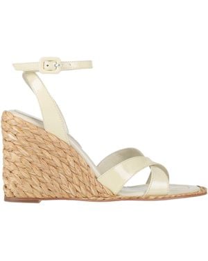 Paloma Barceló Ivory Espadrilles Soft Leather - Natural