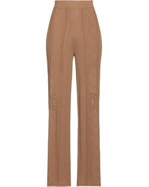 Marine Serre Pants - Brown