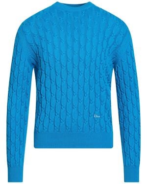 Dior Azure Jumper Cotton - Blue