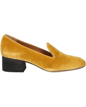 Chloé Loafers Textile Fibers - Orange