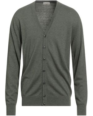 Cashmere Company Cardigan Wool, Cashmere, Nylon, Silk - Grey