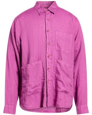 Aspesi Mauve Shirt Linen - Pink