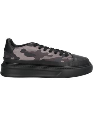 Fabi Trainers Leather, Textile Fibres - Black