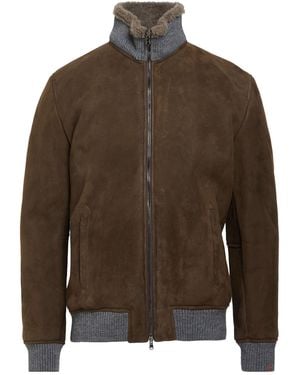 Barba Napoli Jacket Leather - Brown