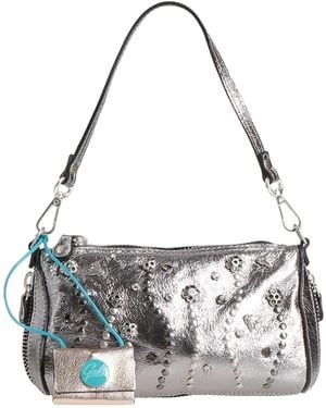 Gabs Handbag Calfskin, Cotton, Linen, Viscose - Metallic