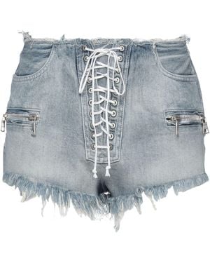 Unravel Project Denim Shorts - Blue