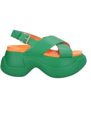 Marni Sandals Leather - Green