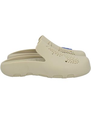 Burberry Mules & Clogs - Weiß