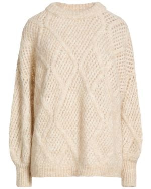 ViCOLO Sweater Mohair Wool, Nylon, Elastane - Natural