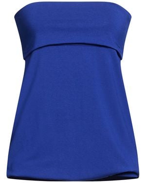 Rinascimento Top Viscose, Elastane - Blue